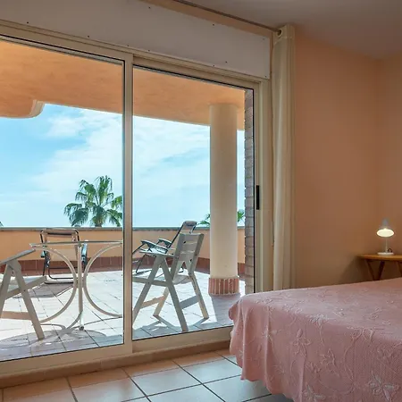 At019 Vistas Frontales De La Playa, Con Piscina Apartment Torredembarra